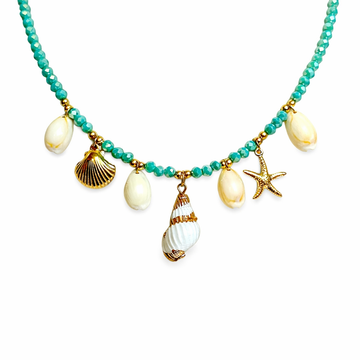 Türkis Ocean Vibes Kette