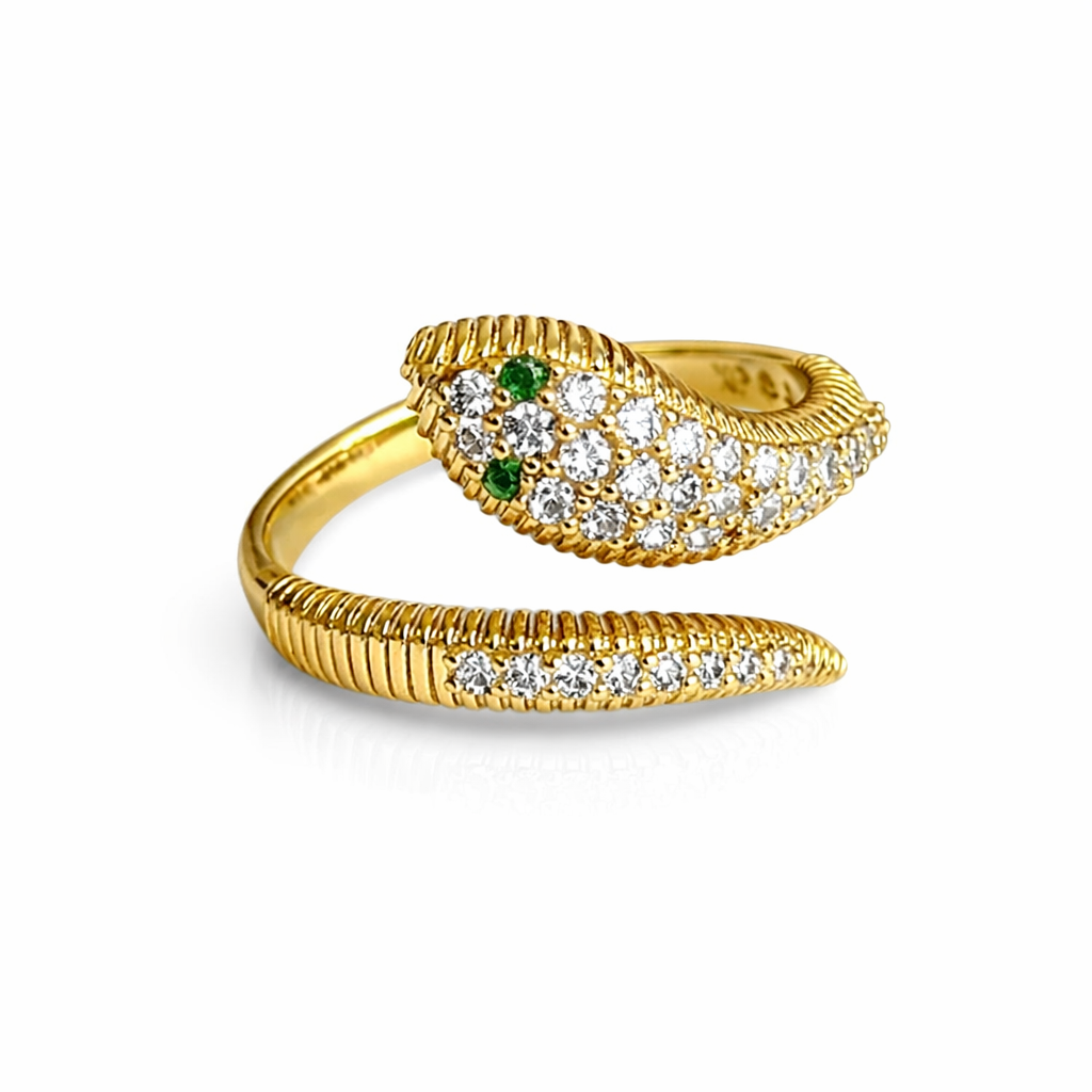 Gold Snake Ring