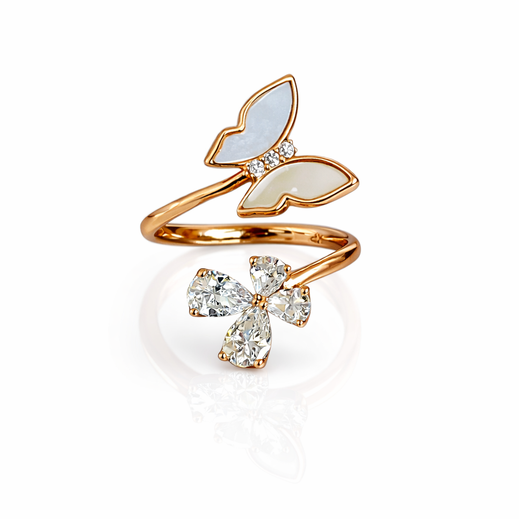 Butterfly Blossom Ring