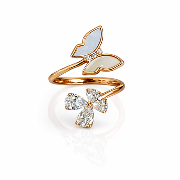Butterfly Blossom Ring