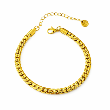 Golden Cuban Armband