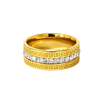 Infinity Glow Double Ring