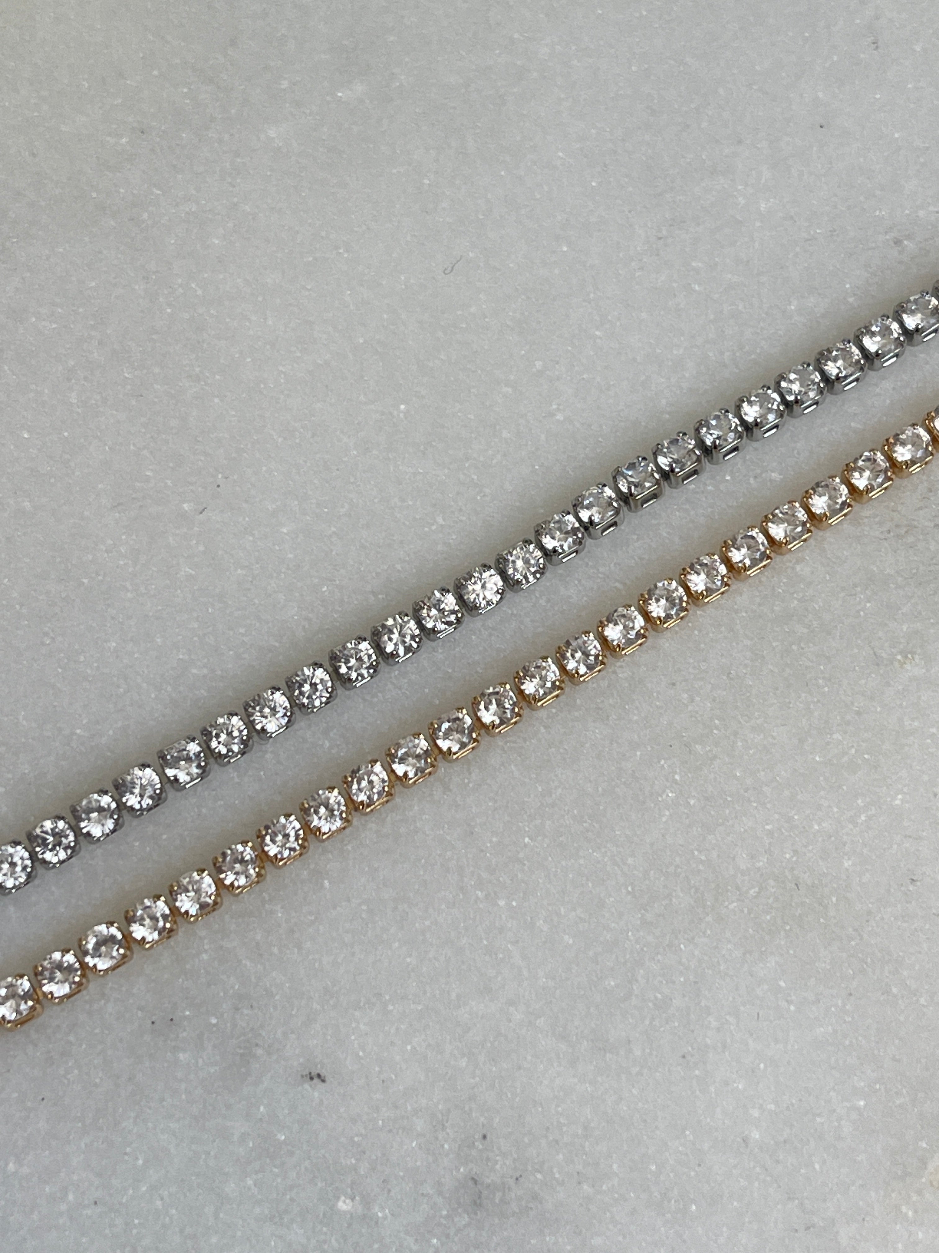 Mini tennis bracelet