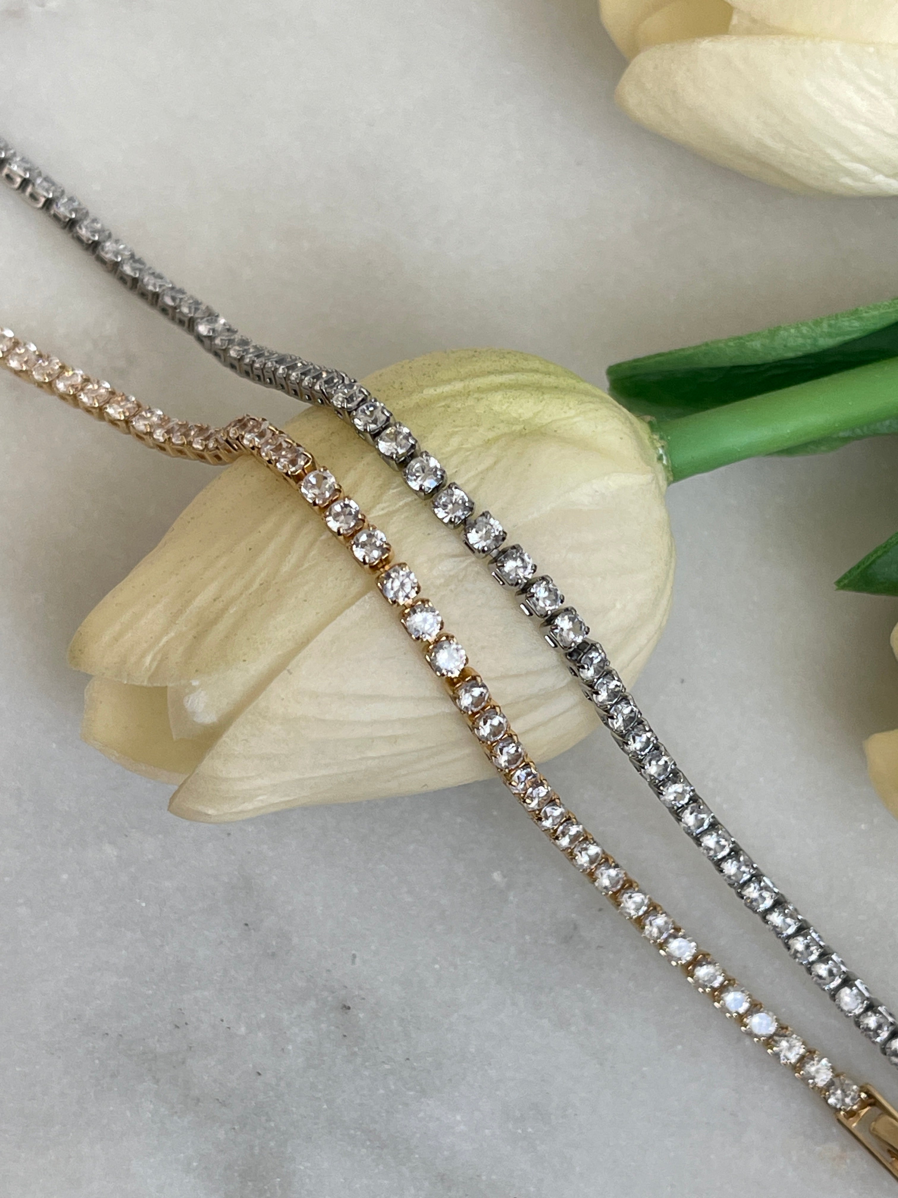 Mini tennis bracelet