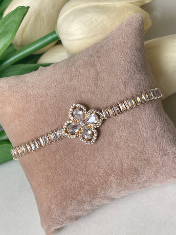 Baguette Flower Armband