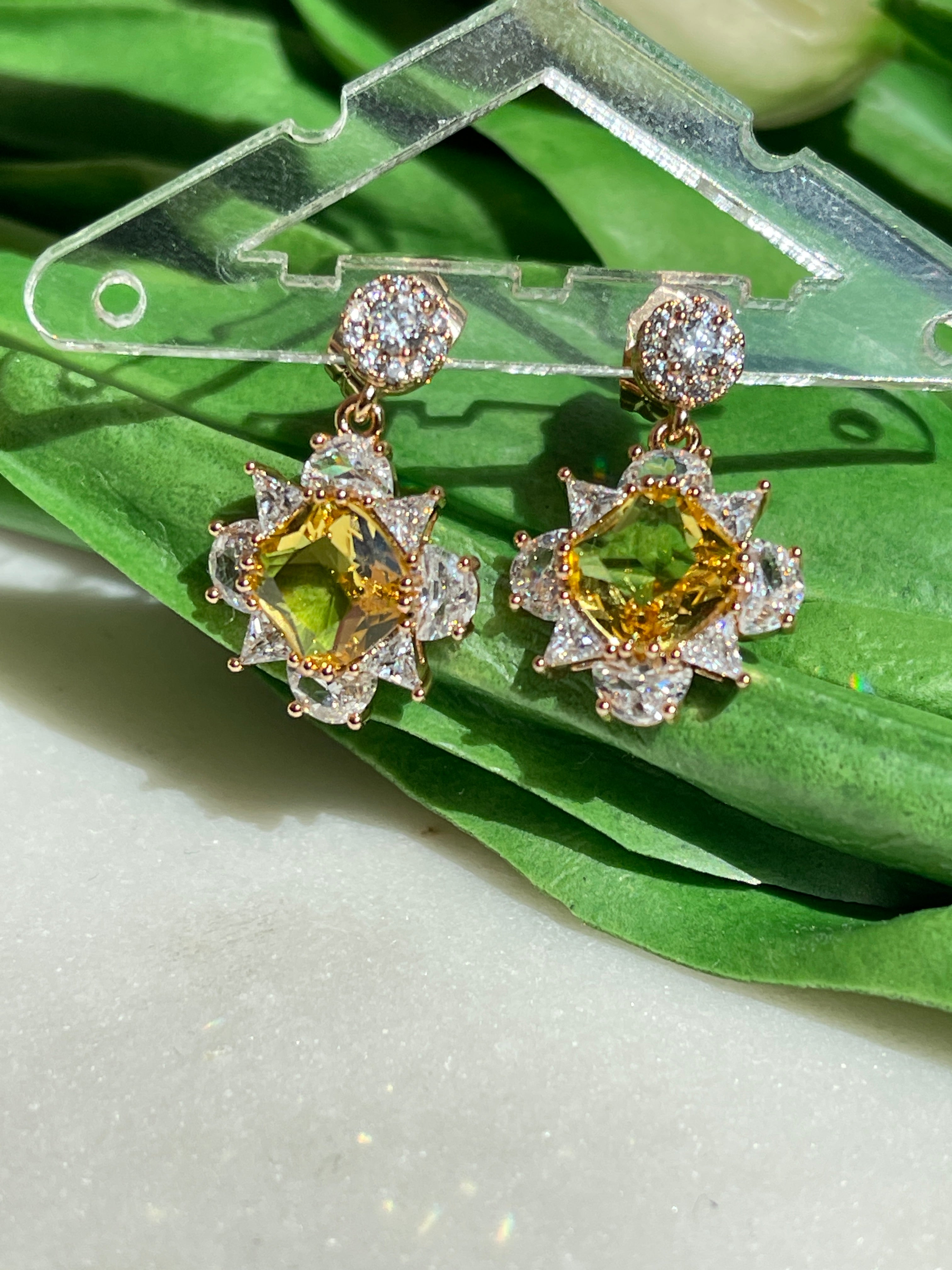 Sandy Ohrringe mit Zirkoniasteinen