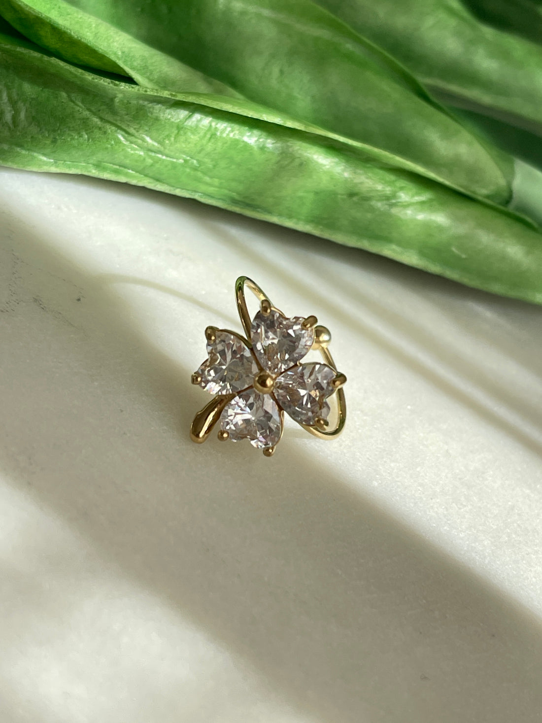 Bague Fleur Diamant