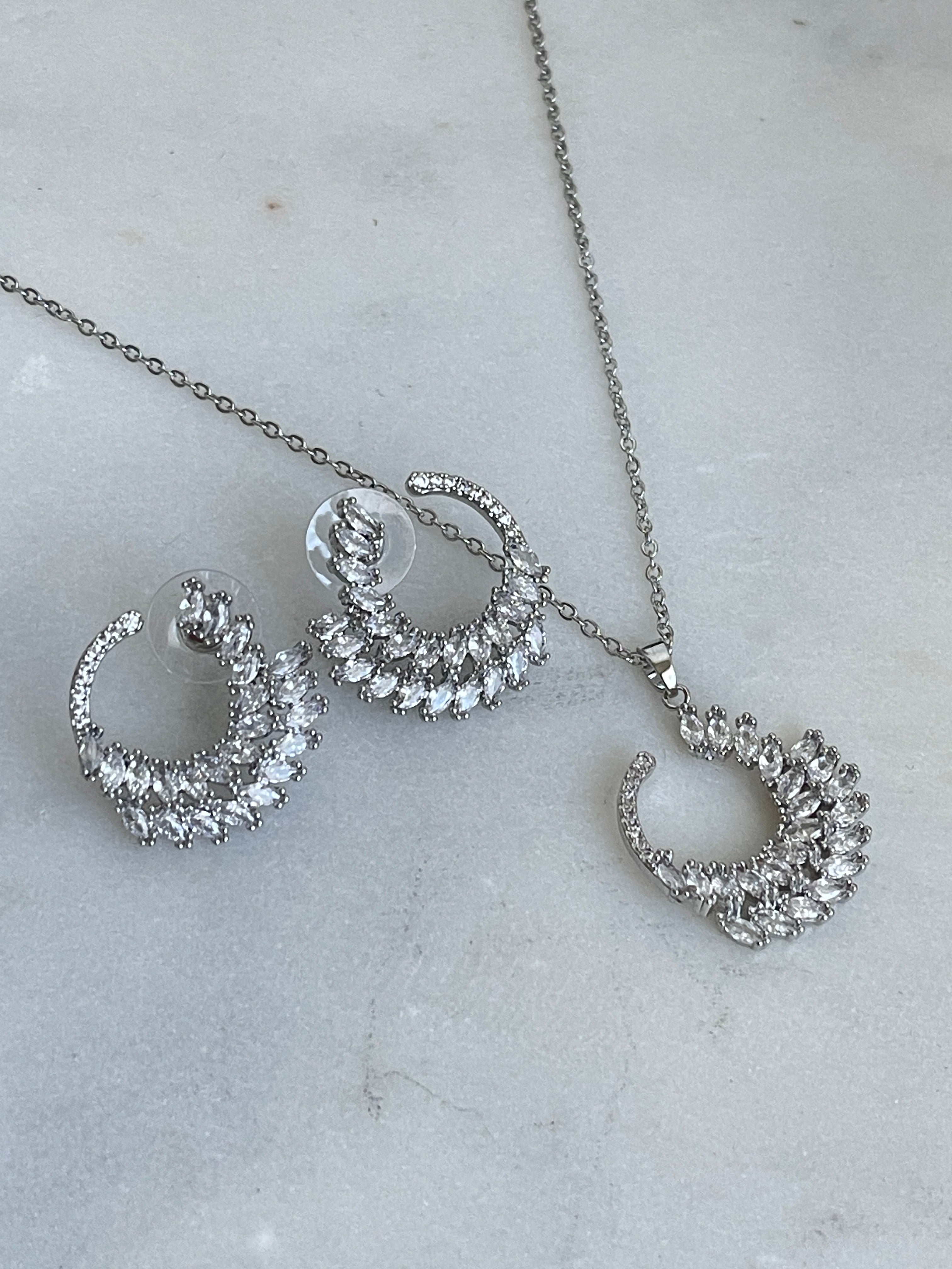 Bella Kette-Ohrringe Set