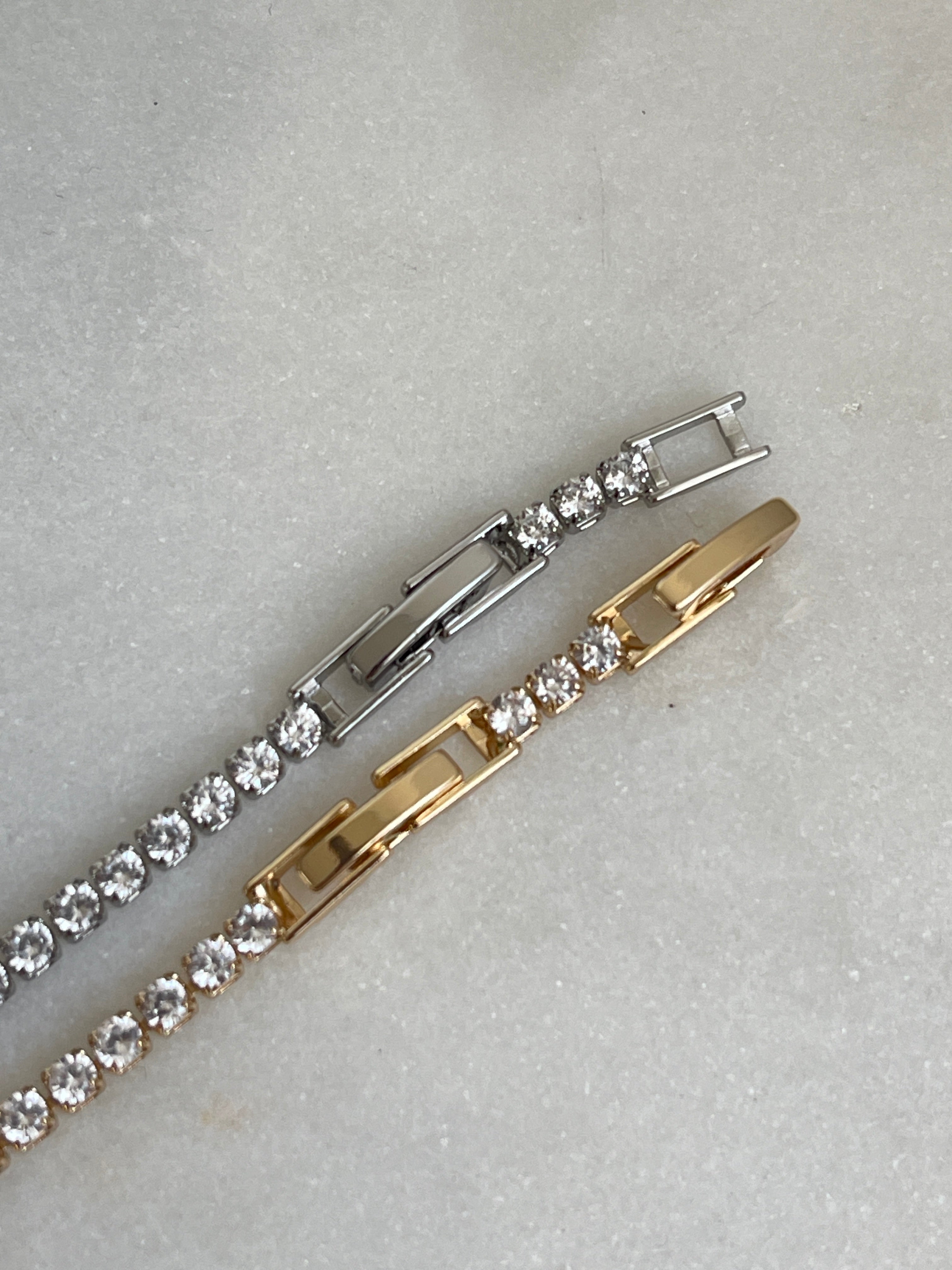 Mini tennis bracelet