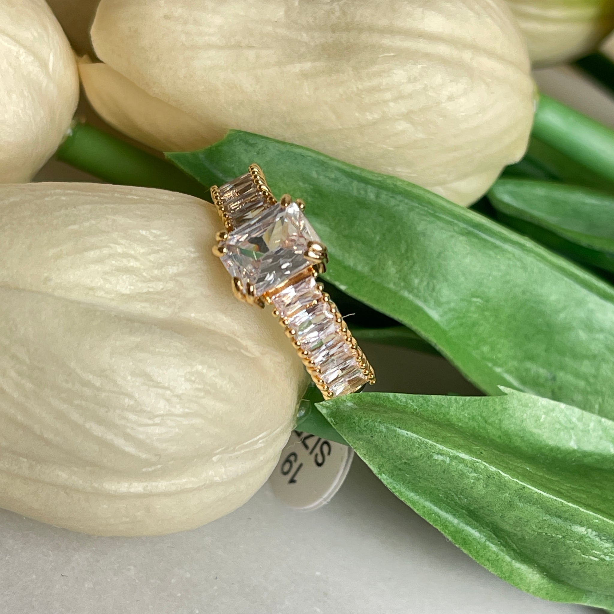 Bague Baguette Diana