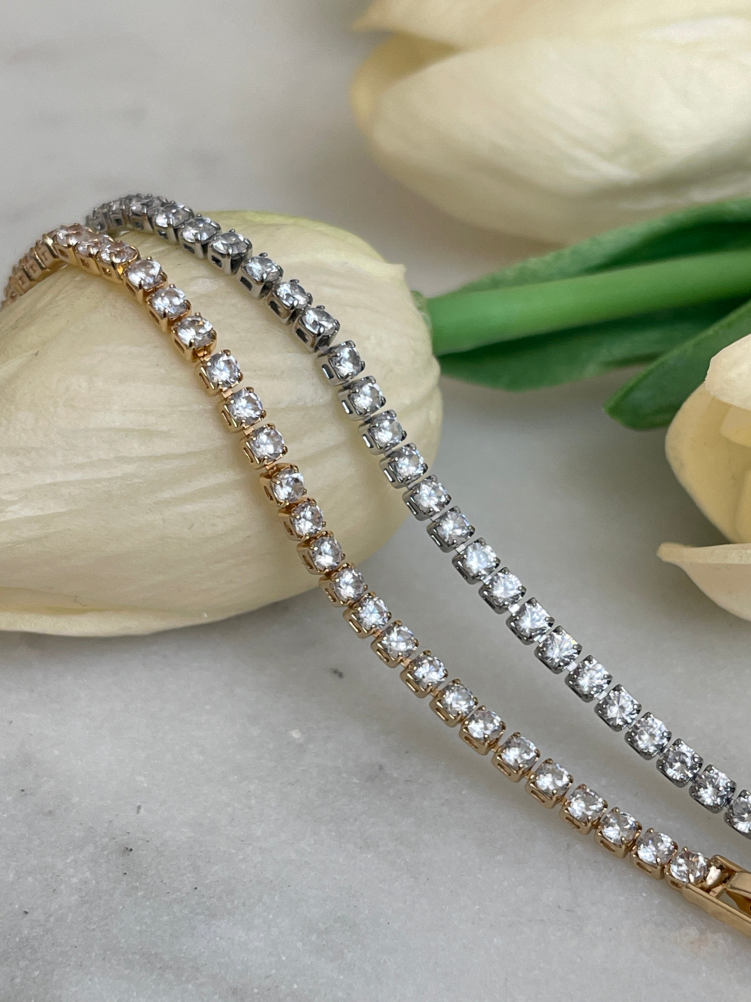 Mini tennis bracelet