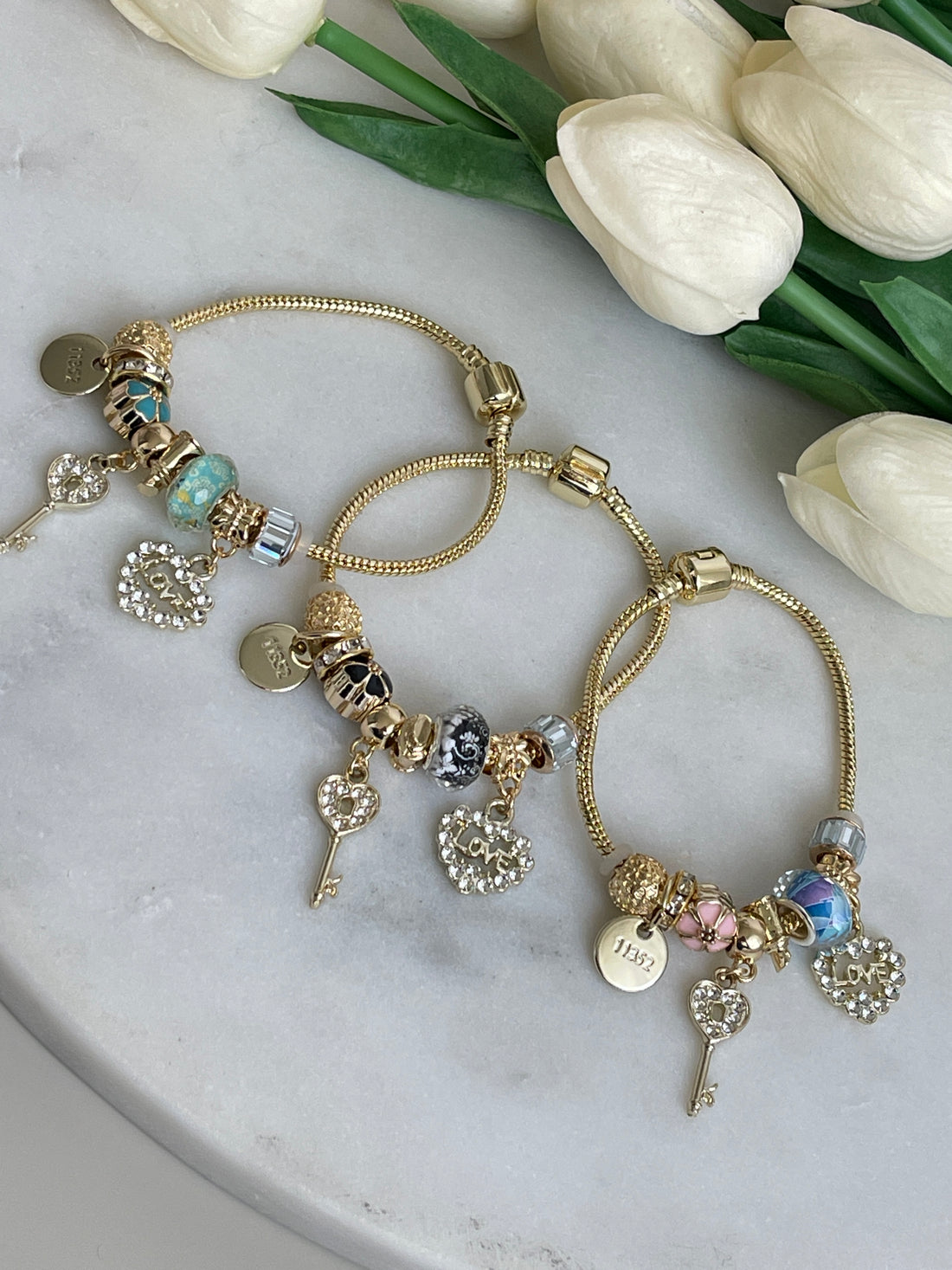 Love Flower Armband