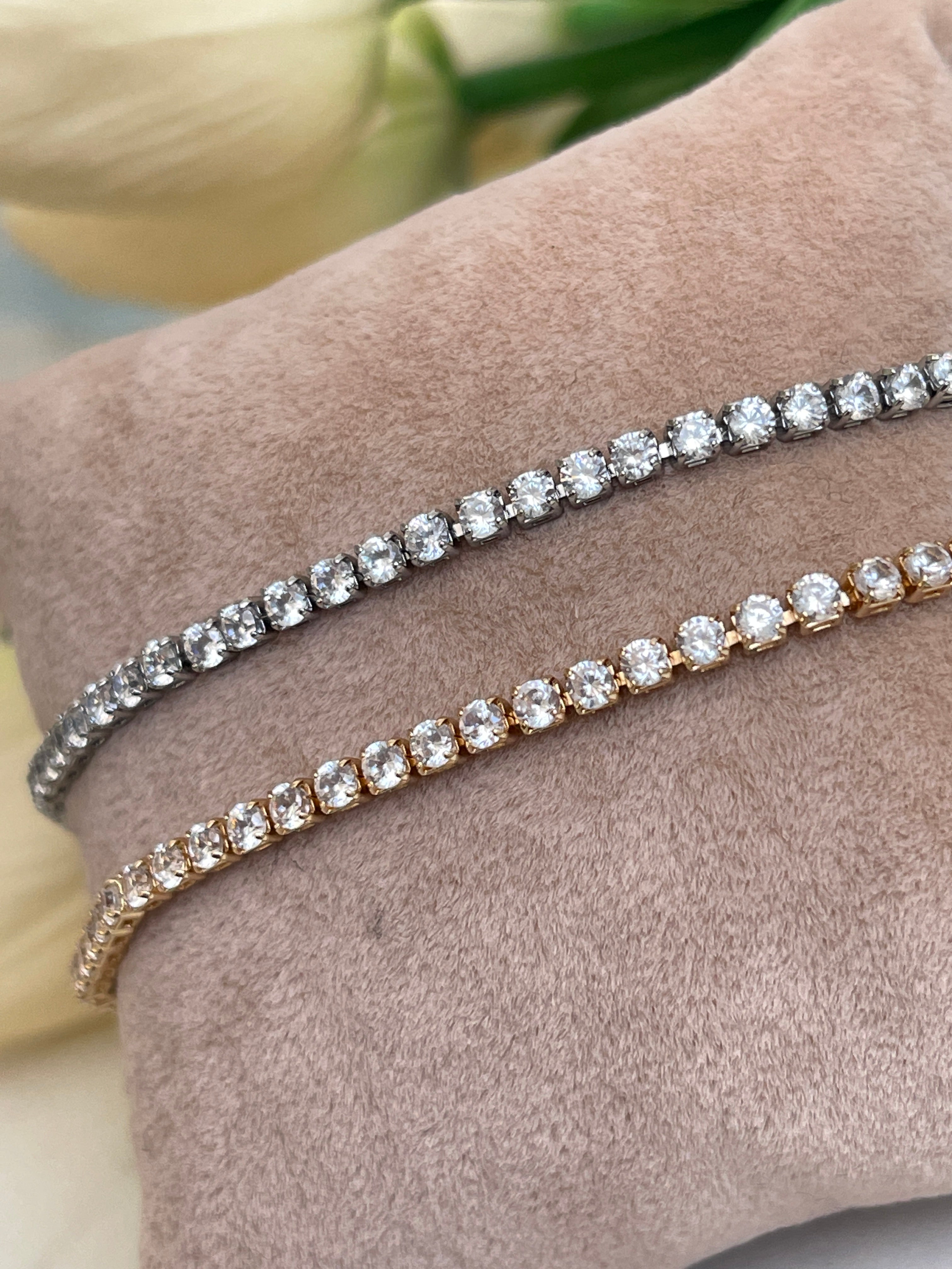 Mini tennis bracelet