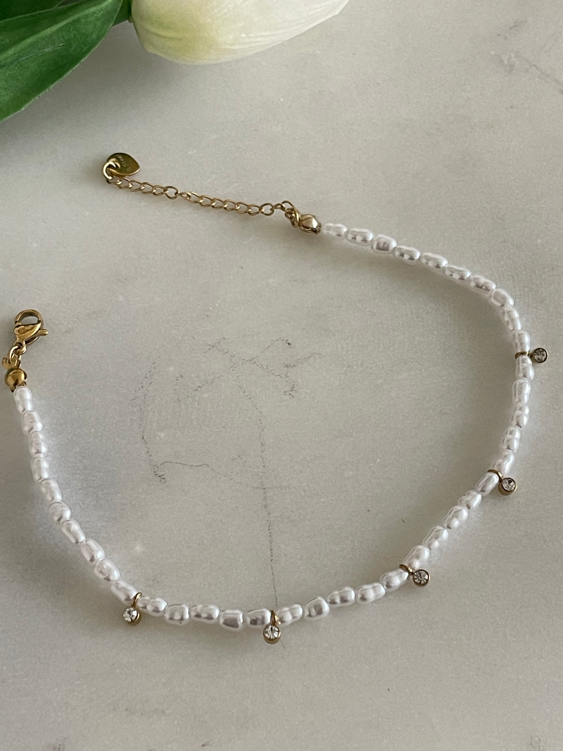 Pearl Fußkette