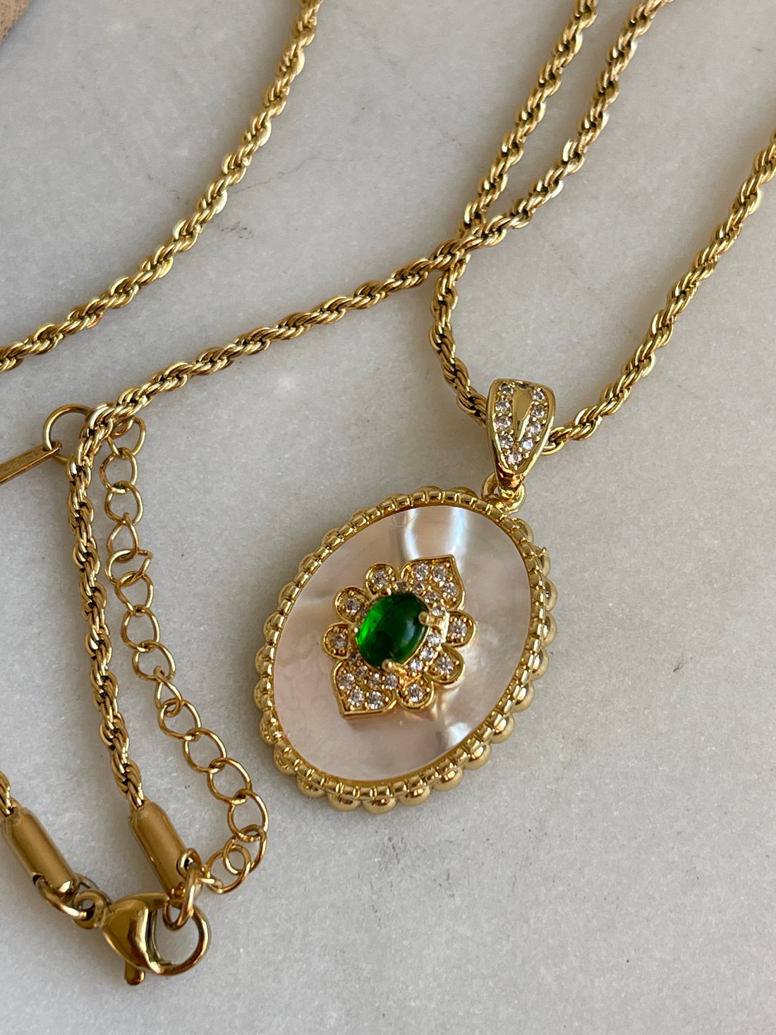 Vintage Green Kette