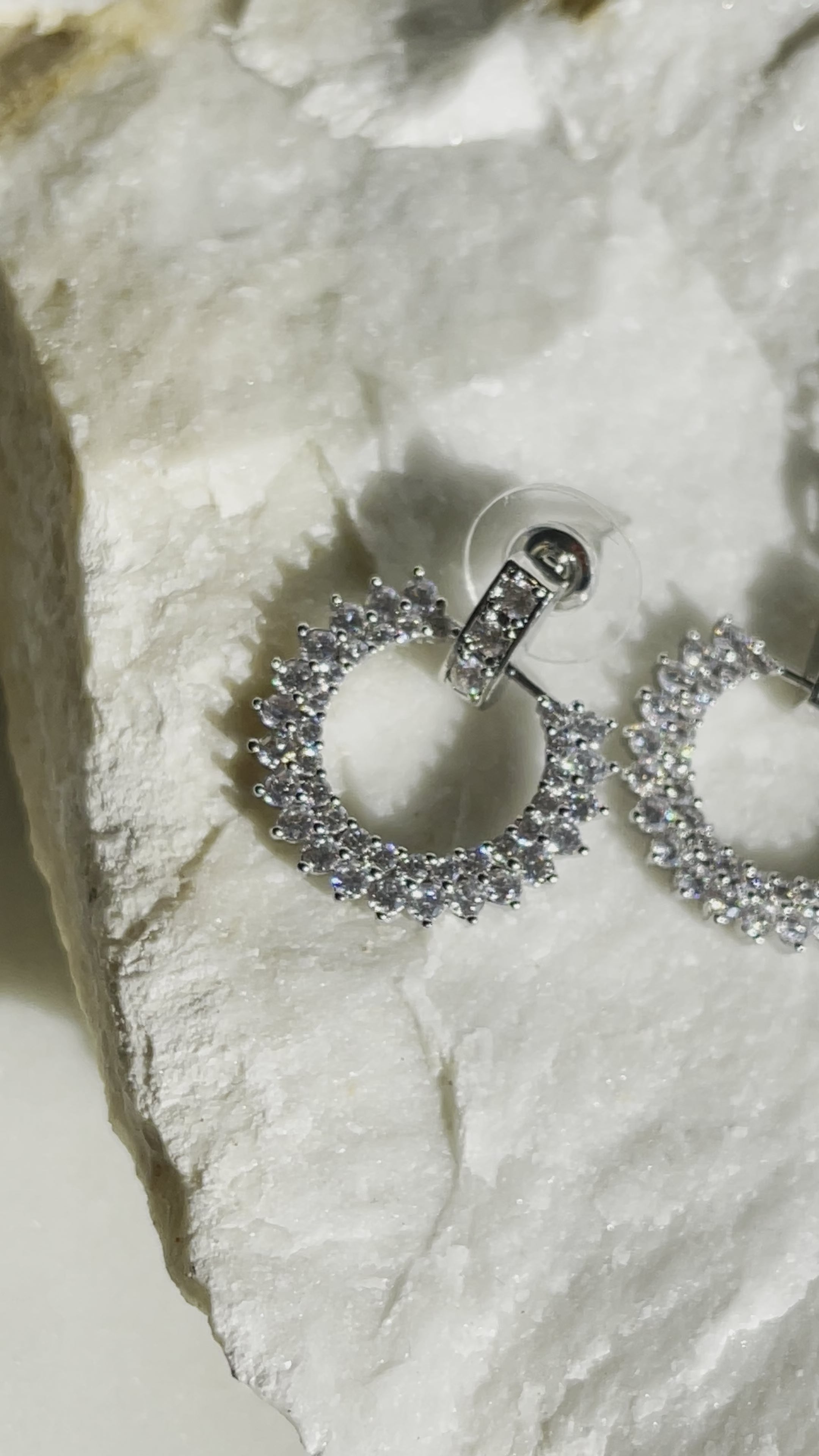 Kleopatra Kette & Ohrringe Set Mit Zirkoniasteinen