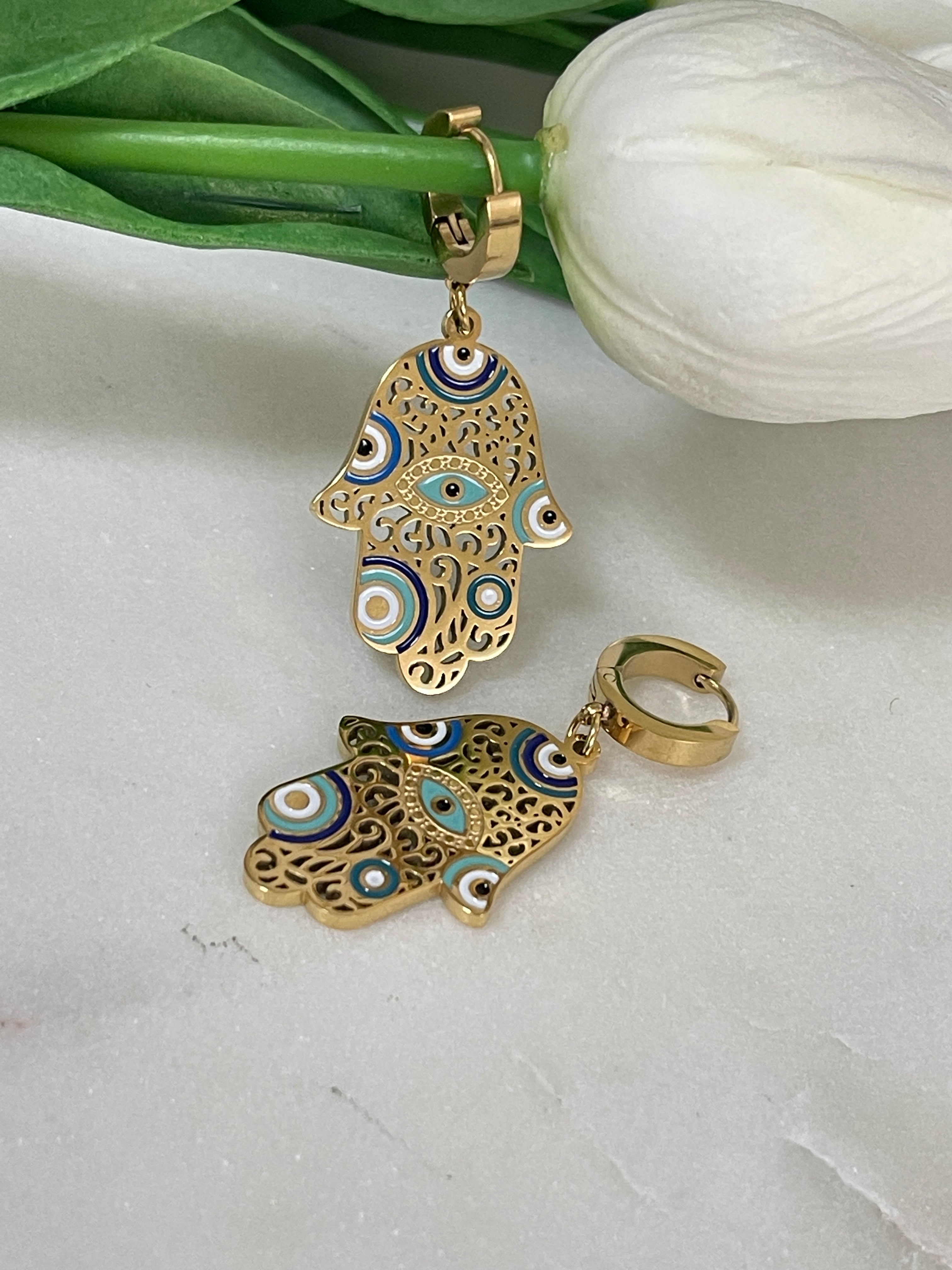 Fatimashand Ohrringe