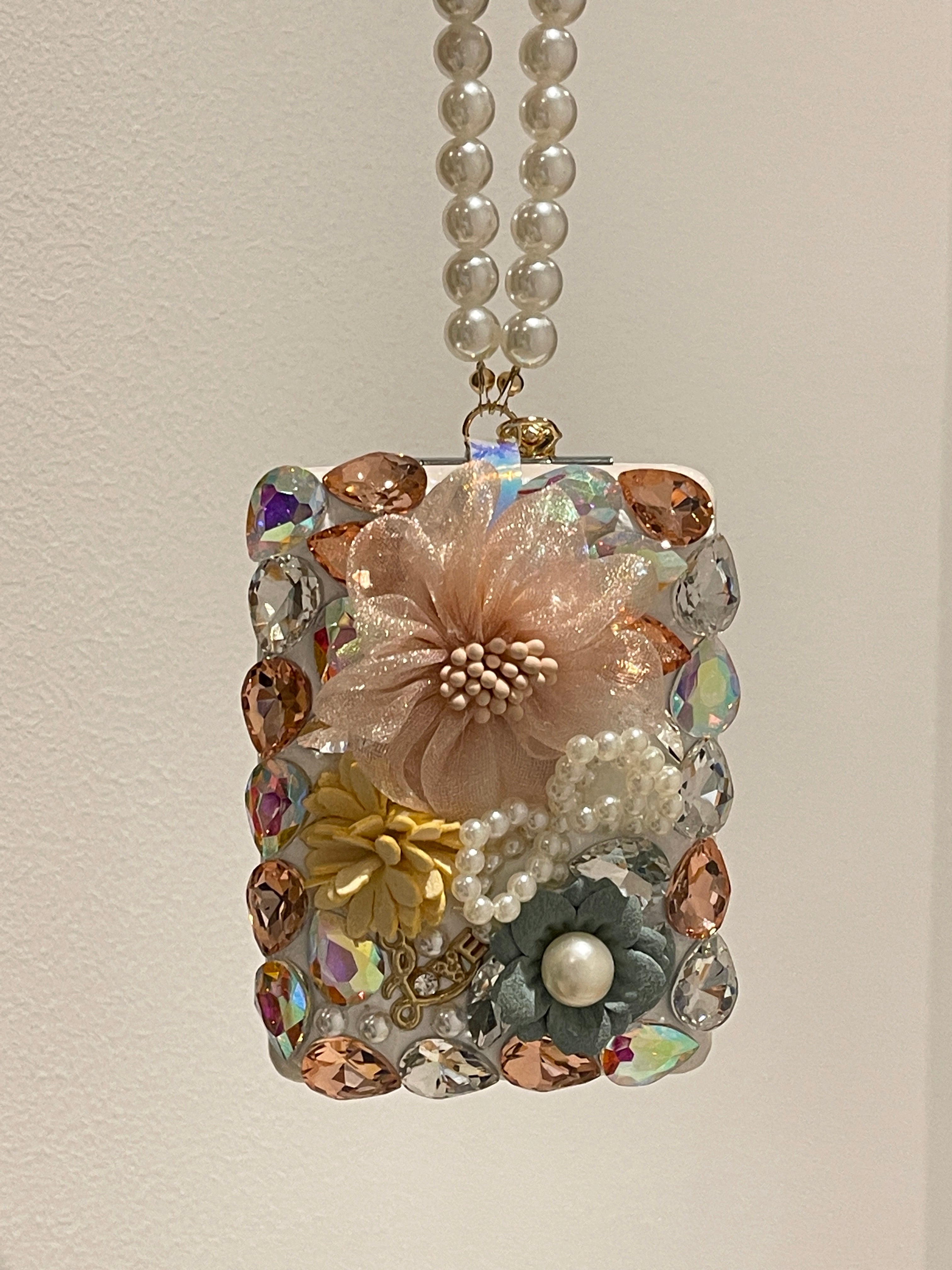 Porte-clés amour avec miroir