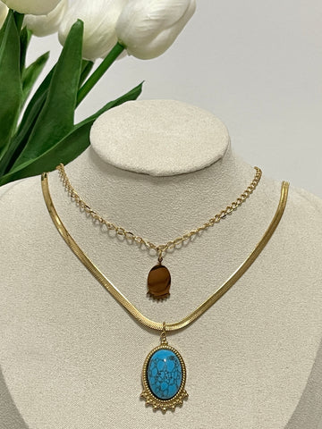 Blue Stone Kette