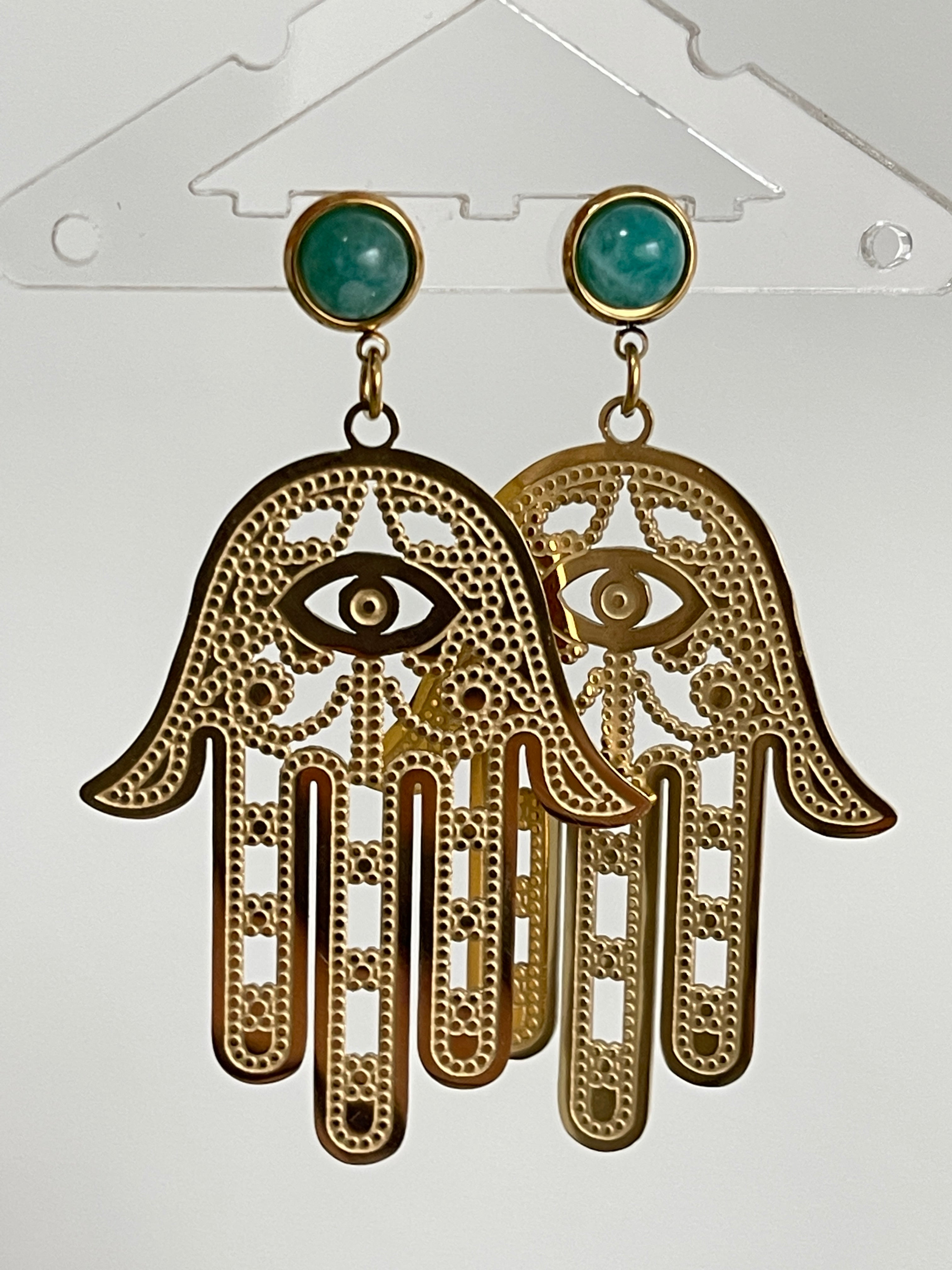 Fatimashand Ohrringe