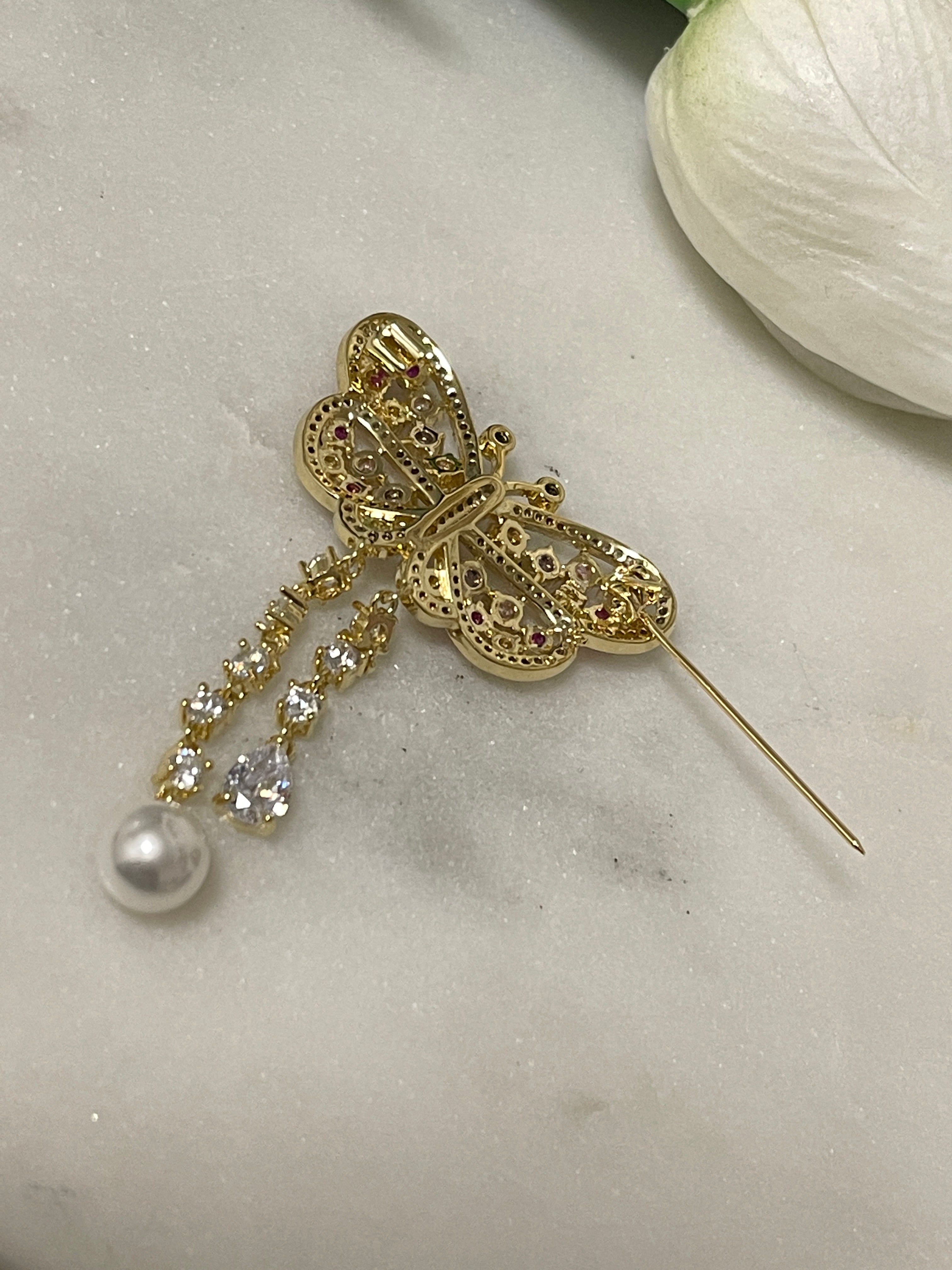 Butterfly Brosche