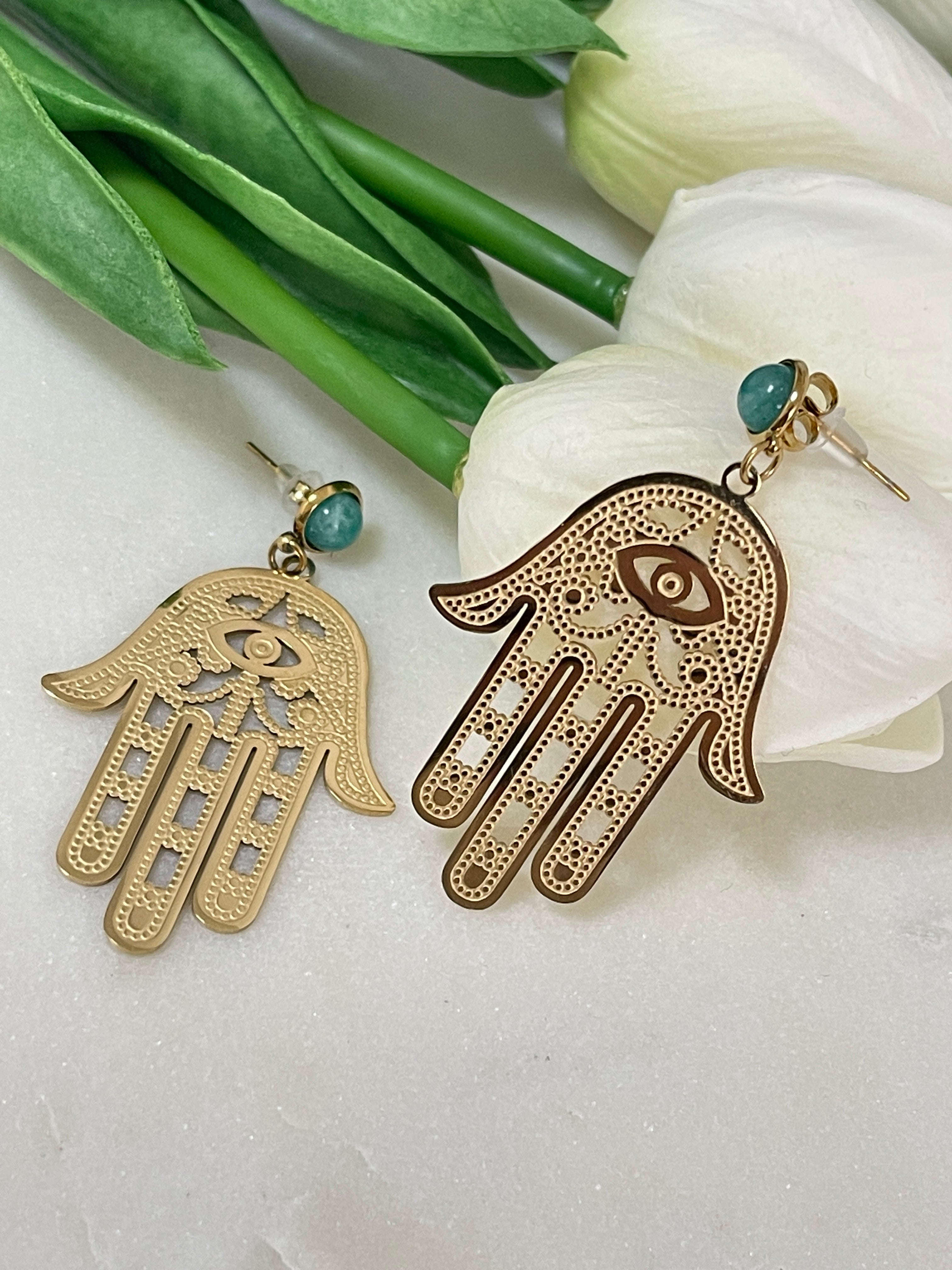 Fatimashand Ohrringe
